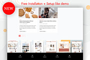 Blog and Shop WordPress Theme, a WordPress Template by AZ-Theme (Thumbnail 3 of 8)