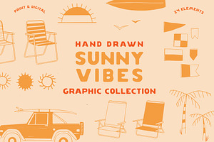 Sunny Vibes Graphics Collection