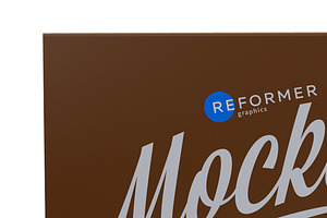 Bars Box Of 10x40g Front View Mockup