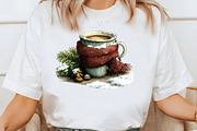 Christmas Hot Cocoa Clipart, a Seasonal Illustration by Designworld (Thumbnail 8 of 11)