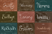 Display & Script Font Bundle, a Serif Font by mahstudios (Thumbnail 4 of 17)
