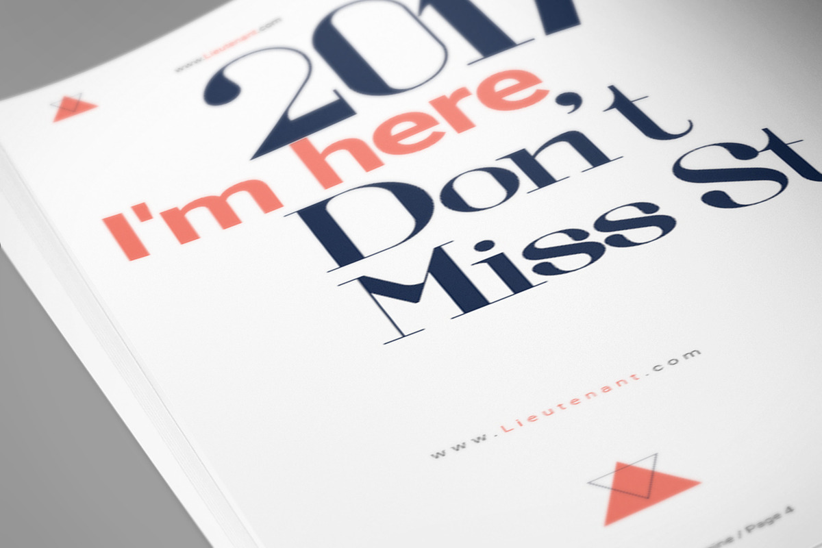 Lieutenant Magazine, a Magazine Template by Elite_Standard (Photo 6 of 14)