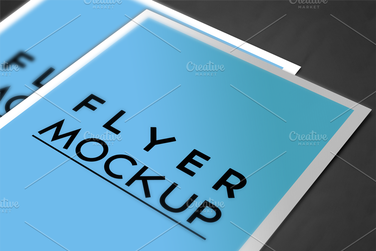 Flyer Mock Ups, a Print Template by RgraphicsDesign (Photo 6 of 6)