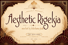 Aesthetic Rigelsia Font