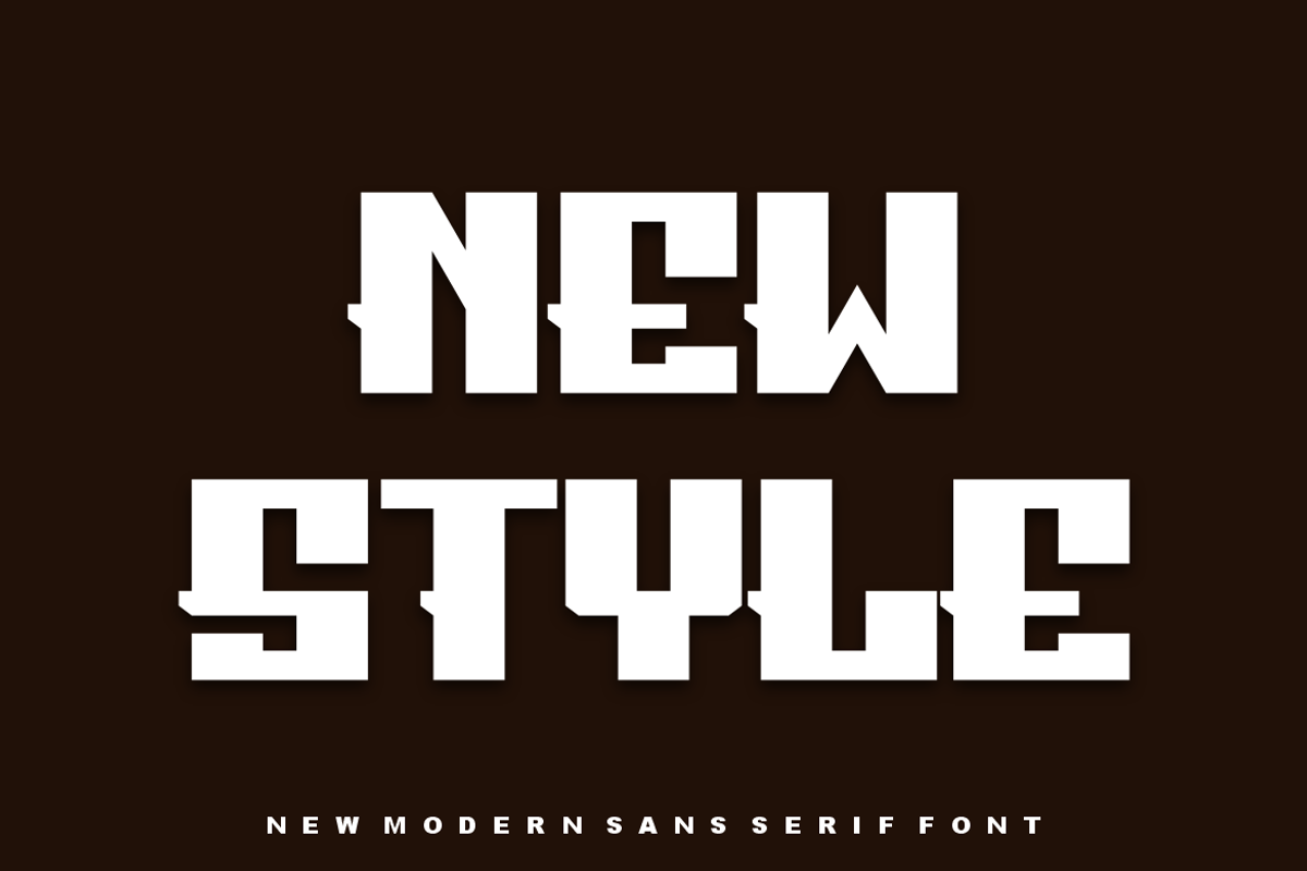 Gosyner - Font, a Sans Serif Font by artchiles_design (Photo 3 of 5)