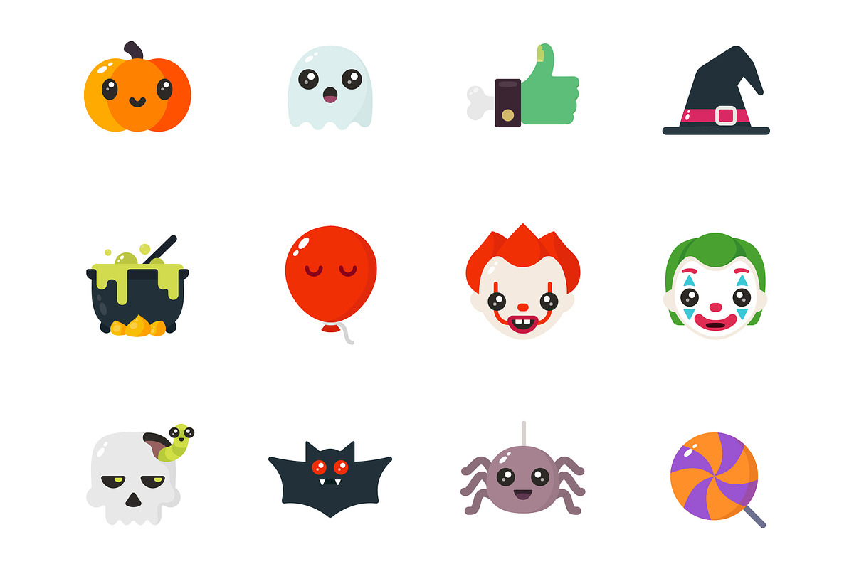 Cute Halloween icons, an Icon by Zomorsky