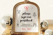 Bachelorette Squad - Wedding Script, a Script Font by Kaya Fonts (Thumbnail 7 of 25)