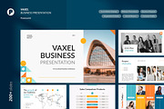 Vaxel - Modern Webinar Presentation, a Presentation Template by peterdraw (Thumbnail 1 of 34)