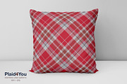 #47 Red Fashion Patterns, a Pattern Graphic by Plaid4You (Thumbnail 5 of 9)