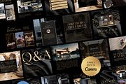 Luxury Real Estate Social Templates, a Social Media Template by Galaxybomb (Thumbnail 1 of 9)
