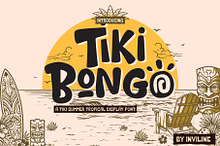 Tiki Bongo - Tropical Display Font