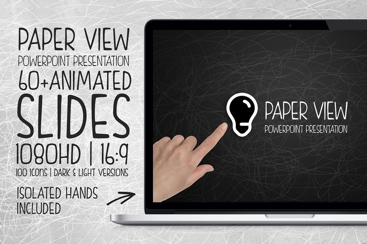 Paper View Powerpoint Presentation, a Presentation Template by ...