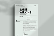 Resume - CV - Template _Word & Canva, a Resume Template by TemplateFolio-Shop (Thumbnail 4 of 6)