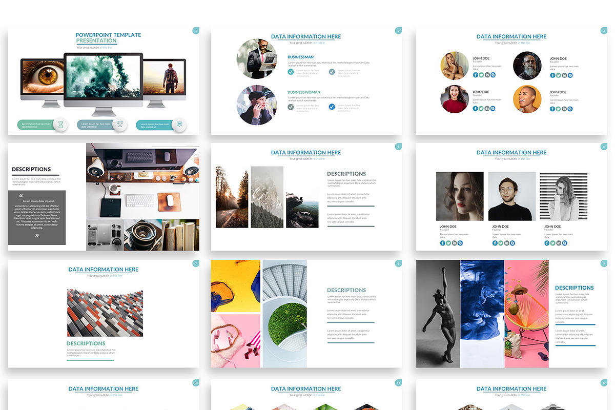 Clean Powerpoint Presentation, a Presentation Template by Graphicgo (Photo 7 of 25)