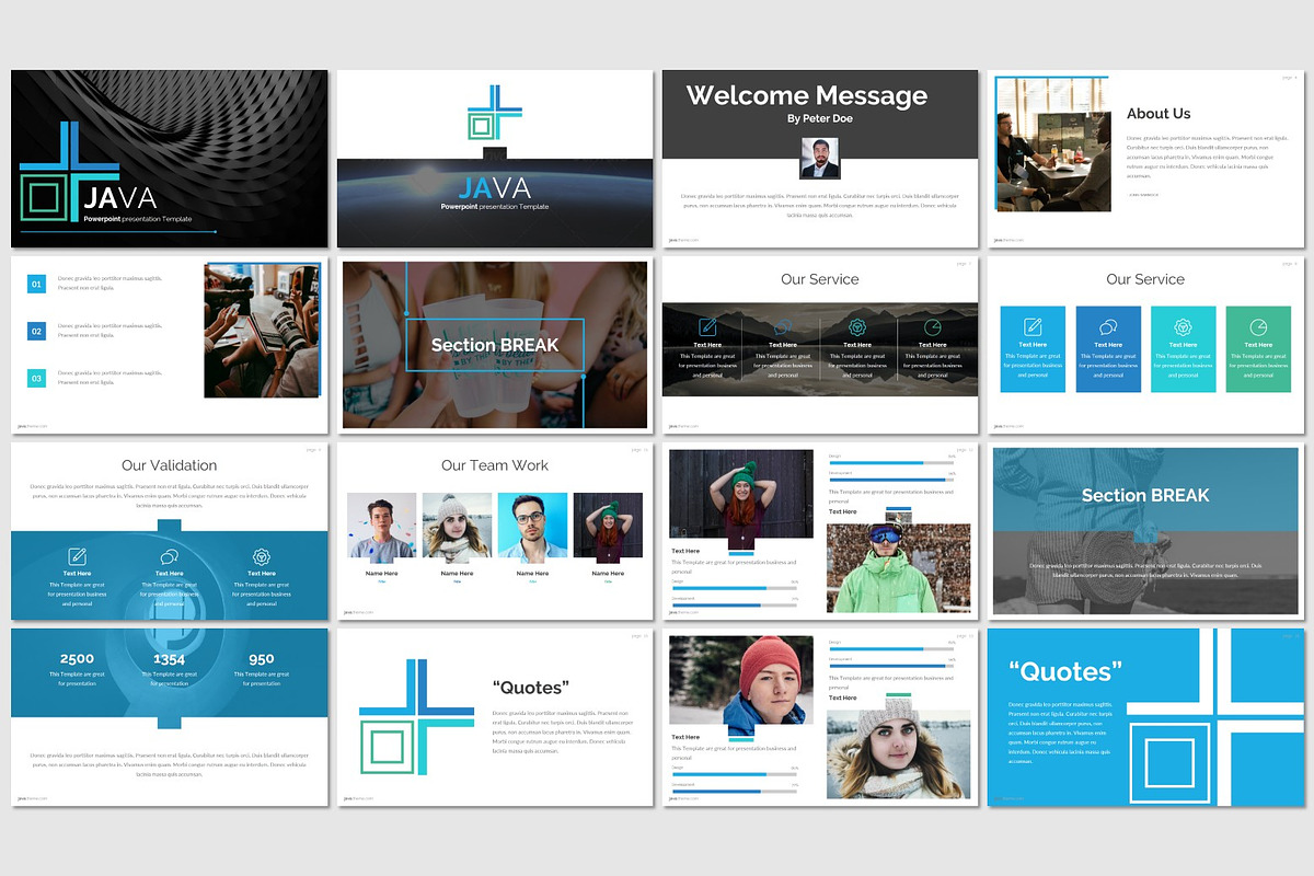 Java - Powerpoint Template, a Presentation Template by inspirasign ...