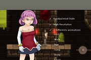 Character Spritesheet:Magician Girl, an Object Graphic by LudicArts (Thumbnail 1 of 2)