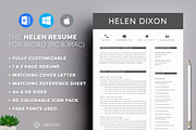 Professional Resume/CV Template, a Resume Template by A1RESUME (Thumbnail 2 of 6)