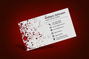 Abstract Business Card Design, a Business Card Template by Kseniya-Omega (Thumbnail 4 of 4)