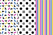 80s Comeback Vector Repeat Pattern, a Pattern Graphic by Sheikhadesign (Thumbnail 10 of 11)