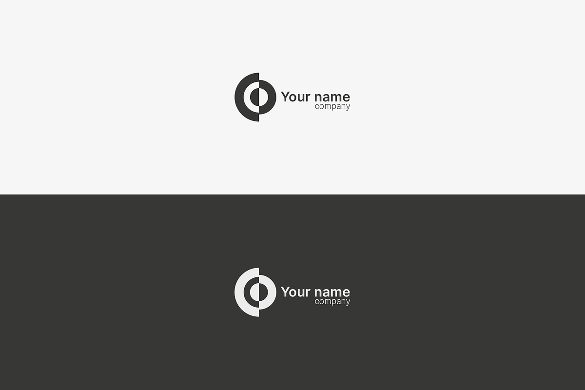 logo design circle / letter C O preview 2