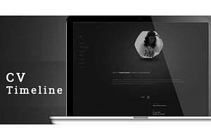 CV Timeline - VCard Resume WordPress