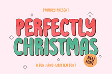 Perfectly Christmas - Christmas Font