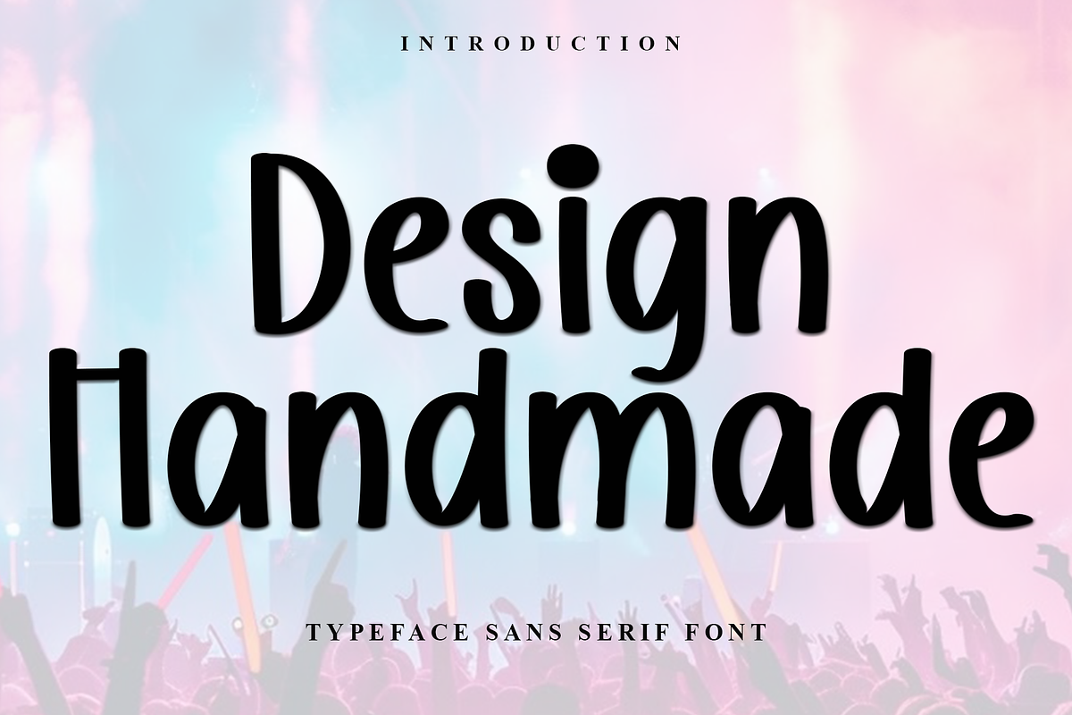 Design Handmade, a Script Font by InermediaSTUDIO (Photo 1 of 7)