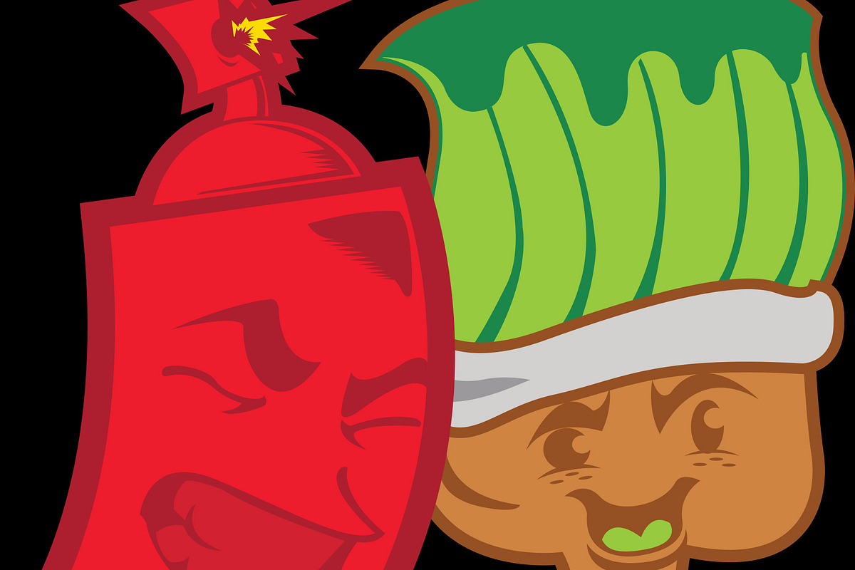 Vector Paint Characters, an Illustration by brandedbaron (Photo 2 of 3)