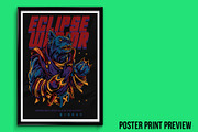 Eclipse Warrior Mutant Illustration, an Animal Illustration by badsyxn (Thumbnail 4 of 5)
