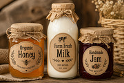 Golden Farmhouse, a Serif Font by Wow Magic (Thumbnail 5 of 6)
