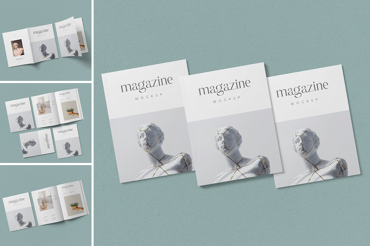 Magazine Mockup, a Product Mockup by ZippyPixels (Photo 1 of 6)