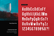Fenra Patson | Condensed Sans Serif, a Sans Serif Font by gracetype_studio (Thumbnail 9 of 11)