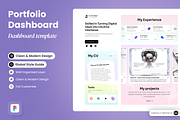 Pixfolio - Portfolio Dashboard, a Websites & App Template by SLAB! Design (Thumbnail 1 of 3)