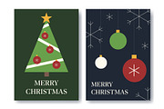 Retro Christmas Cards, a Design Template by Barsuk's Shop (Thumbnail 2 of 2)