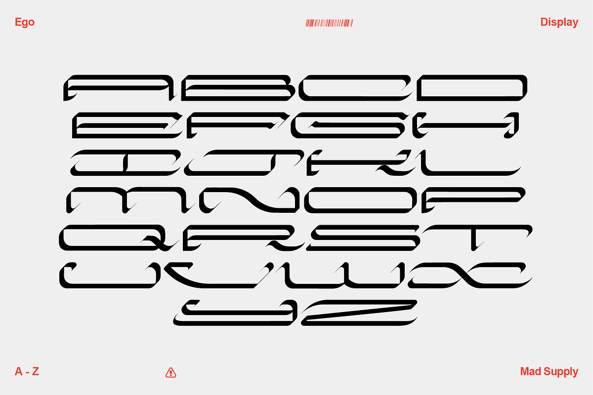EGO - Modern Display Font, a Font by Mad Supply (Photo 2 of 5)