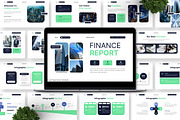 Finance Report - Business GSL, a Presentation Template by Deepslide Studio (Thumbnail 3 of 6)