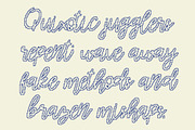 CS Elysia Pixel, a Script Font by Craft Supply Co. (Thumbnail 3 of 8)