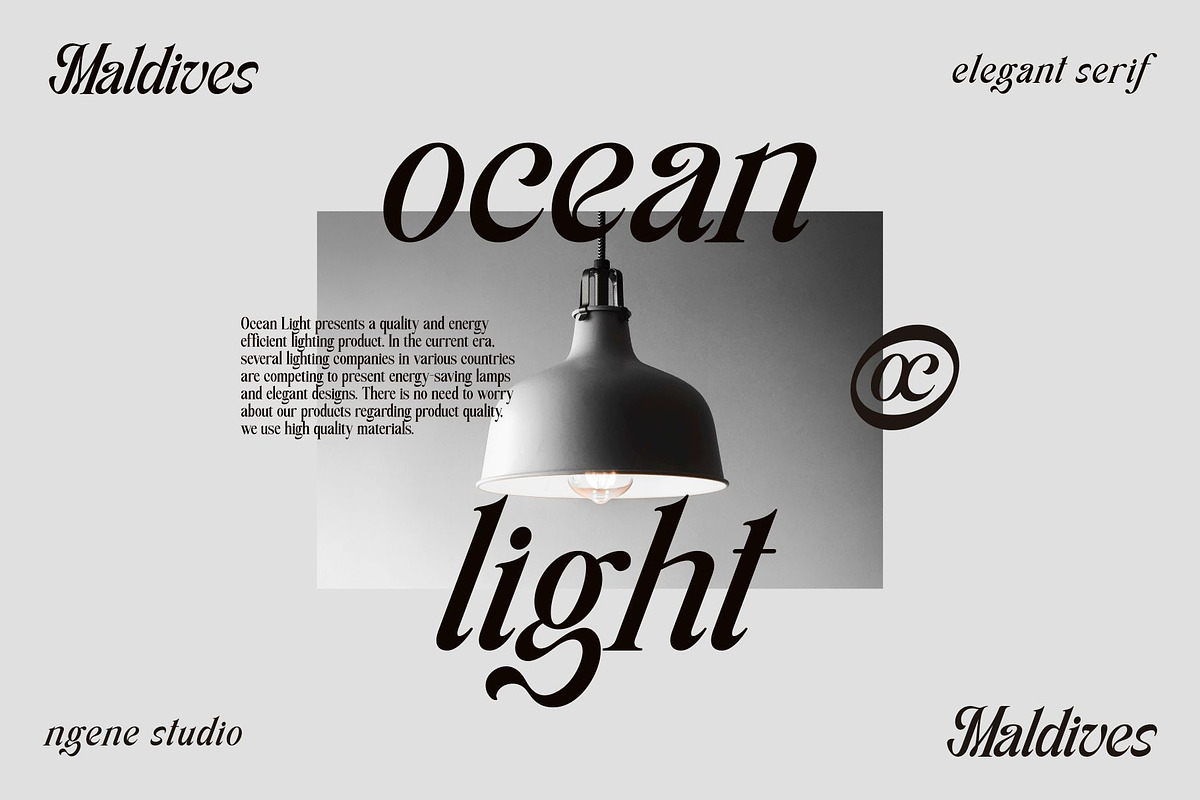 Maldives Typeface, a Serif Font by ngene (Photo 5 of 12)