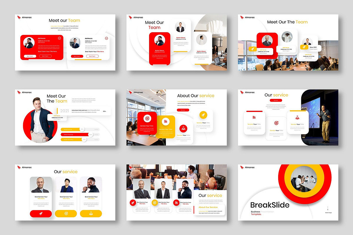 Almanac – Business Keynote Template, a Presentation Template by Dens Creative Studio (Photo 3 of 6)