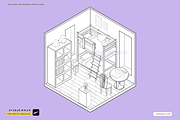 Procreate Isometric Room Brush Pack, a Brush Add-On by Artbykimmyw (Thumbnail 9 of 18)