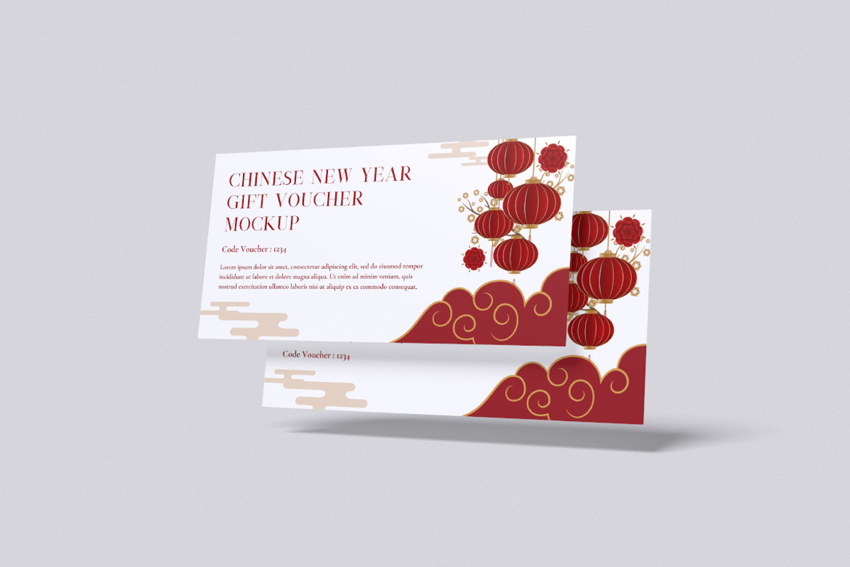 Gift Voucher Mockup Bundle Set, an Advertising Mockup by Rielismee (Photo 2 of 5)