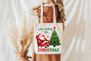 Funny Santa Christmas PNG, an Illustration by Craft Nest (Thumbnail 3 of 6)