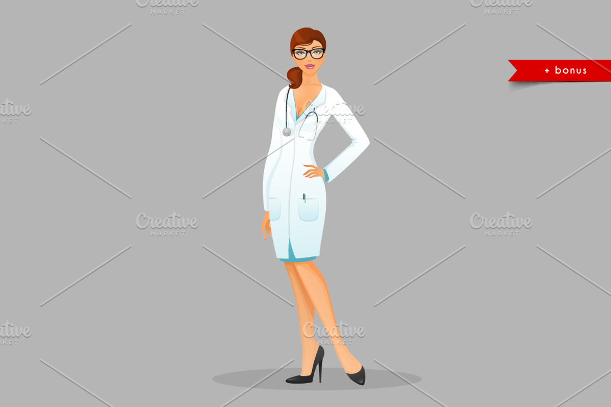 Doctor, a Healthcare Illustration by SonneLeo (Photo 1 of 2)