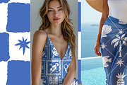 Linocut Coastal Patterns & Clipart, an Object Graphic by Sonulkaster (Thumbnail 11 of 11)