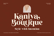 Chatoya Elegant Serif Display Font, a Serif Font by Elegant Font (Thumbnail 5 of 8)