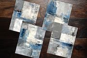 Blue Gray Abstract Digital Scrapbook, a Background Graphic by V Design Creator (Thumbnail 8 of 12)