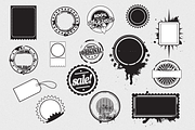 Stickers & Labels Vector Pack, an Object Graphic by blacksheepsupply (Thumbnail 1 of 2)