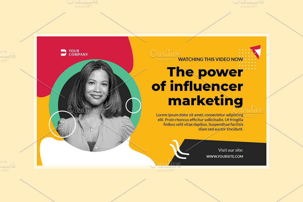 Youtube Thumbnail Cover Design, a Social Media Template by hekenostudio (Photo 3 of 4)