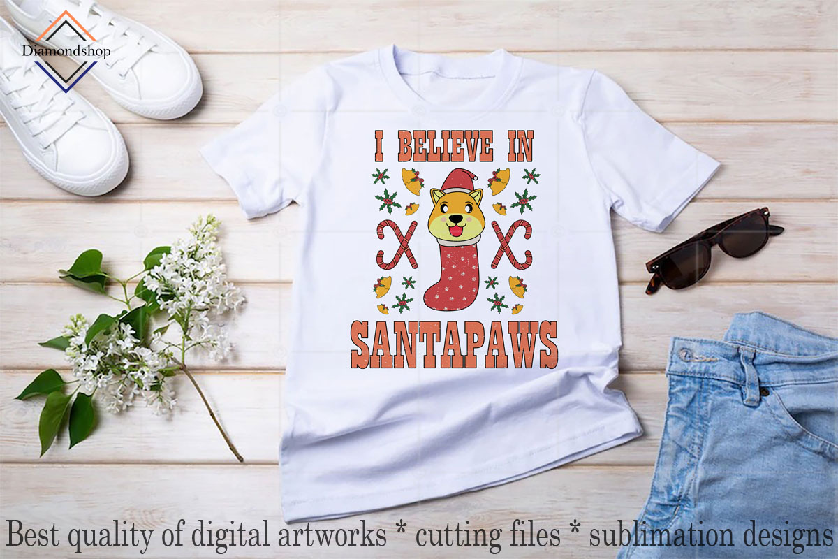 Retro Christmas Sublimation Bundle, a Decorative Illustration by DiamondShop (Photo 20 of 20)