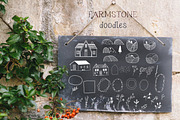 Farmstone Rustic serif font. Doodles, a Serif Font by LABFcreations (Thumbnail 4 of 17)